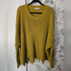 Mustard oversized chunky sweater